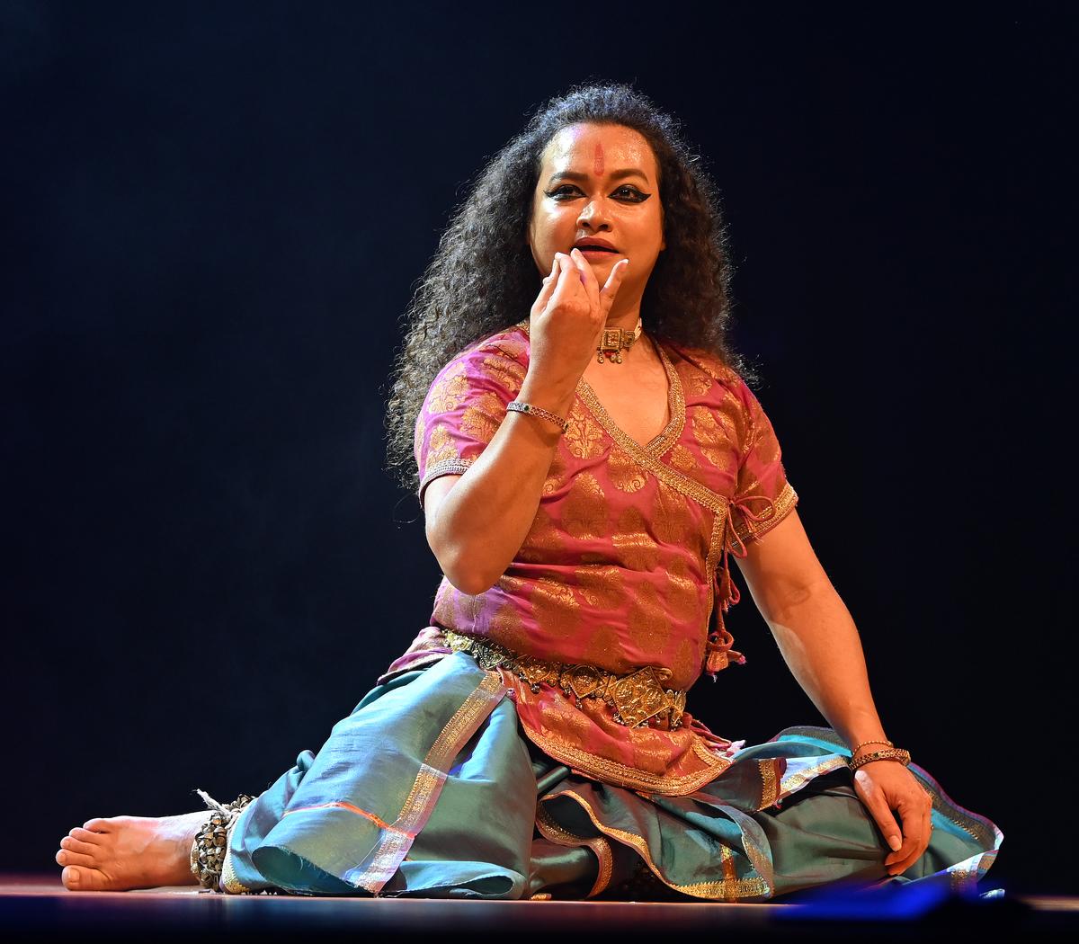 Vishal Krishna demonstrated the beauty of the traditional features of Kathak