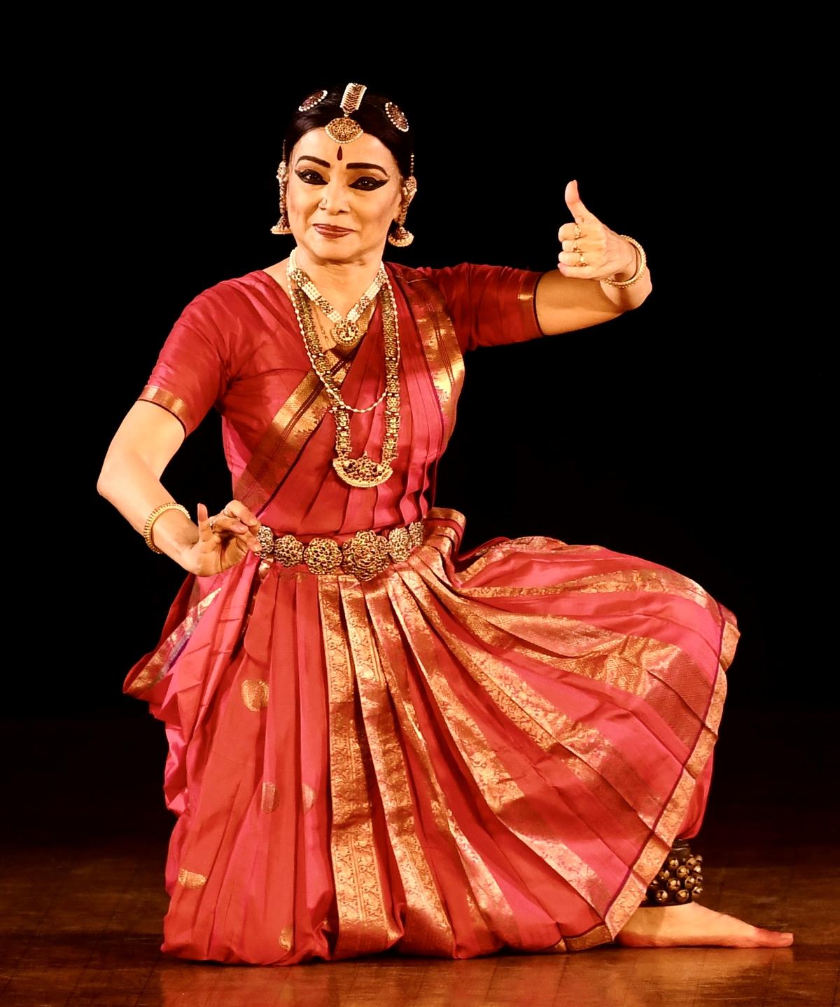 Malavika Sarukkai’s experience came through in her visualisation.