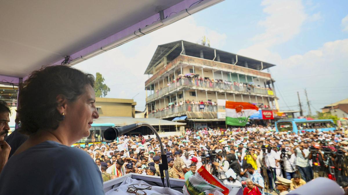 Priyanka Gandhi accuses Modi government of neglecting Wayanad rehabilitation efforts