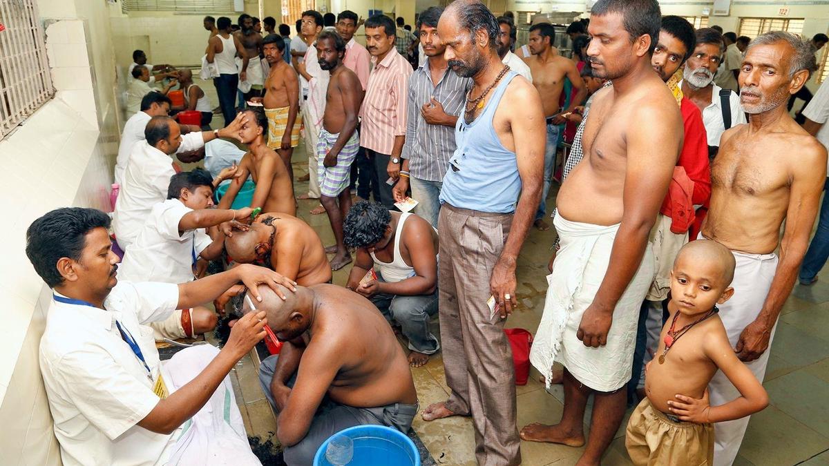 Record 1.24 million devotees offer hair at Tirumala temple in 27 days