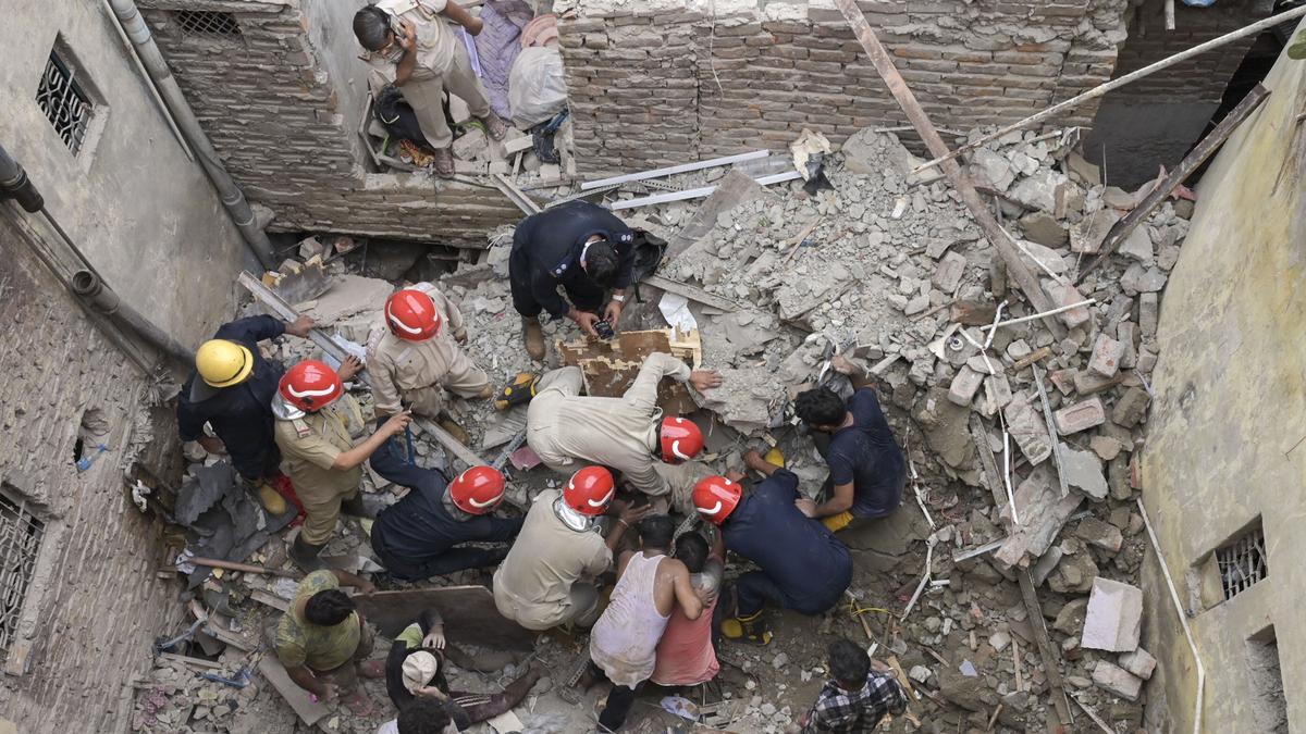 Bapa Nagar building collapse leaves four dead, 14 injured