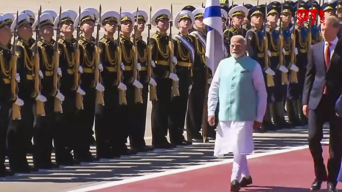 PM Modi lands in Moscow for summit with Putin tomorrow