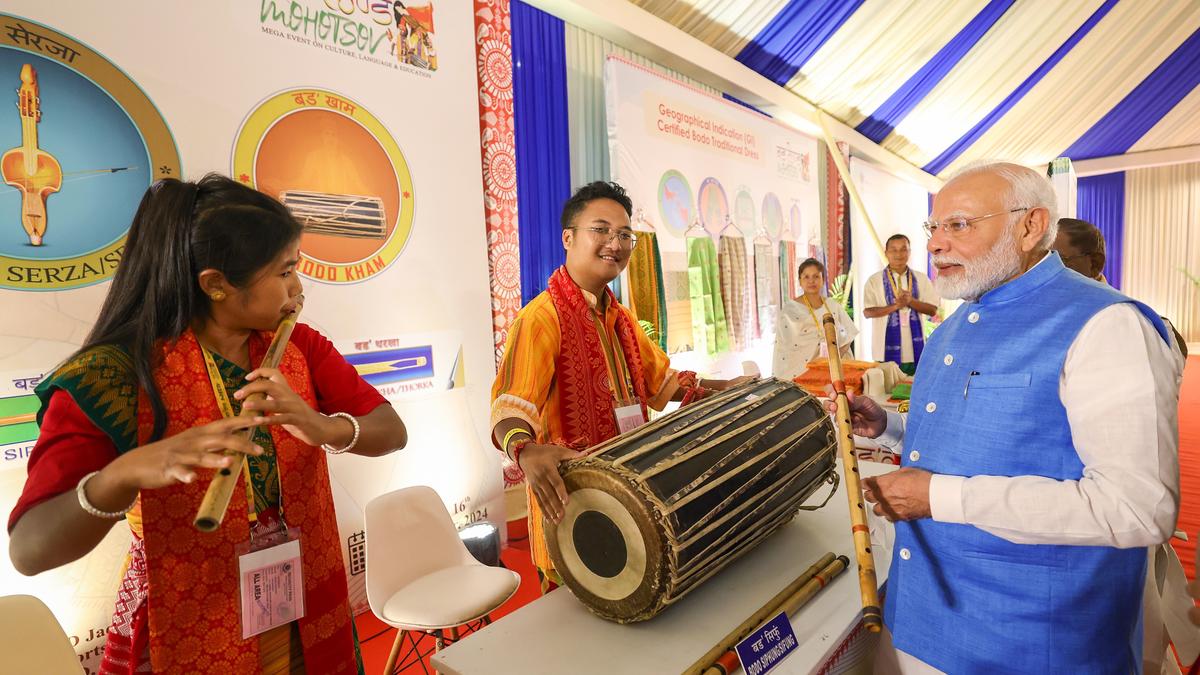 Government committed to ensuring progress and prosperity for Bodo community: PM Modi