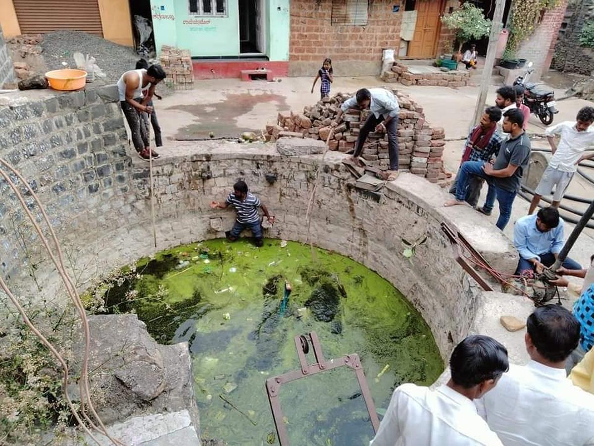 Citizens’ group Team Yuvaa is involved in restoring several ancient wells in Bidar district.