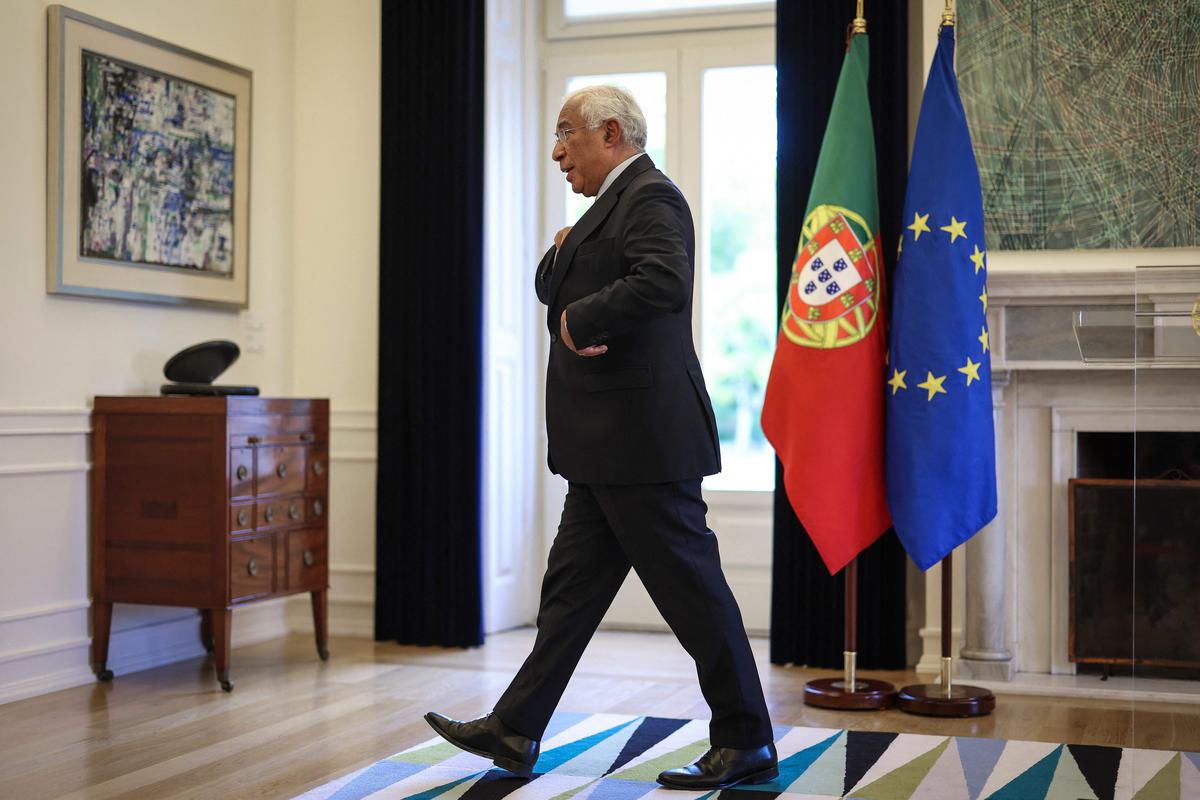 O primeiro-ministro de Portugal, Antonio Costa, renunciou em meio a investigações de corrupção