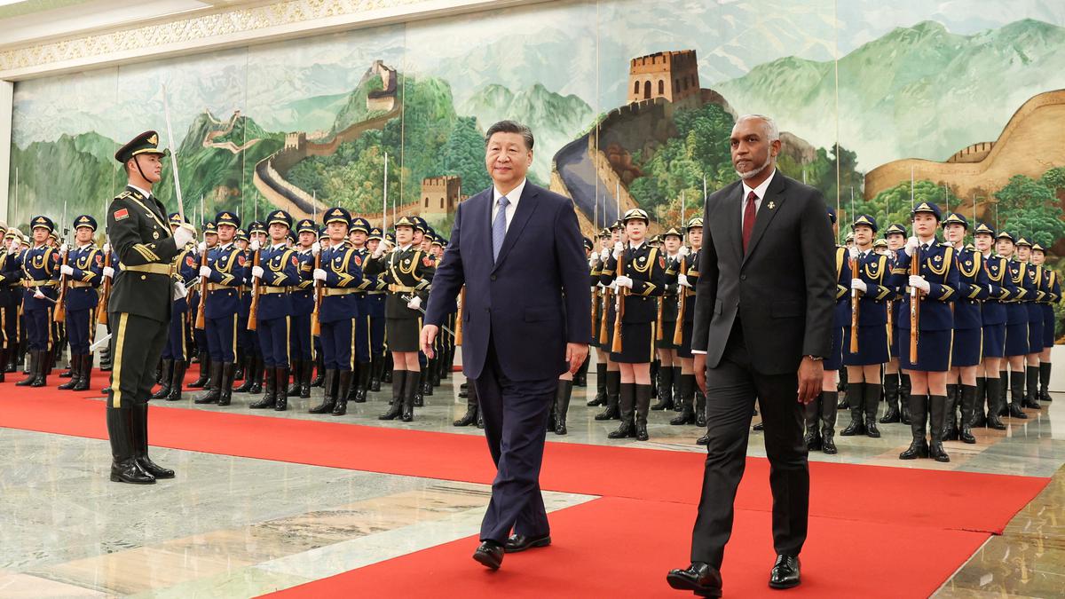 China says it backs Maldives to safeguard sovereignty as first batch of Indian military personnel leaves