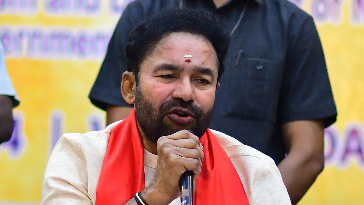 Centre ready for CBI probe into KLIS even now, says Kishan Reddy