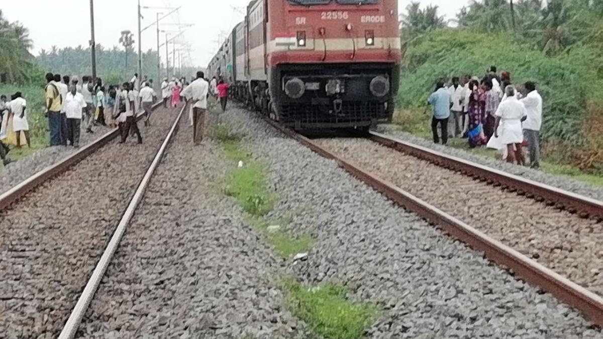 Salem Railway Division cancels four trains for two days The Hindu