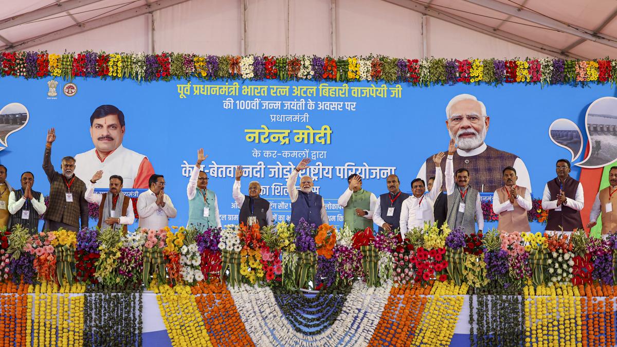 PM Modi lays foundation for Ken-Betwa river link project to resolve Bundelkhand's water woes