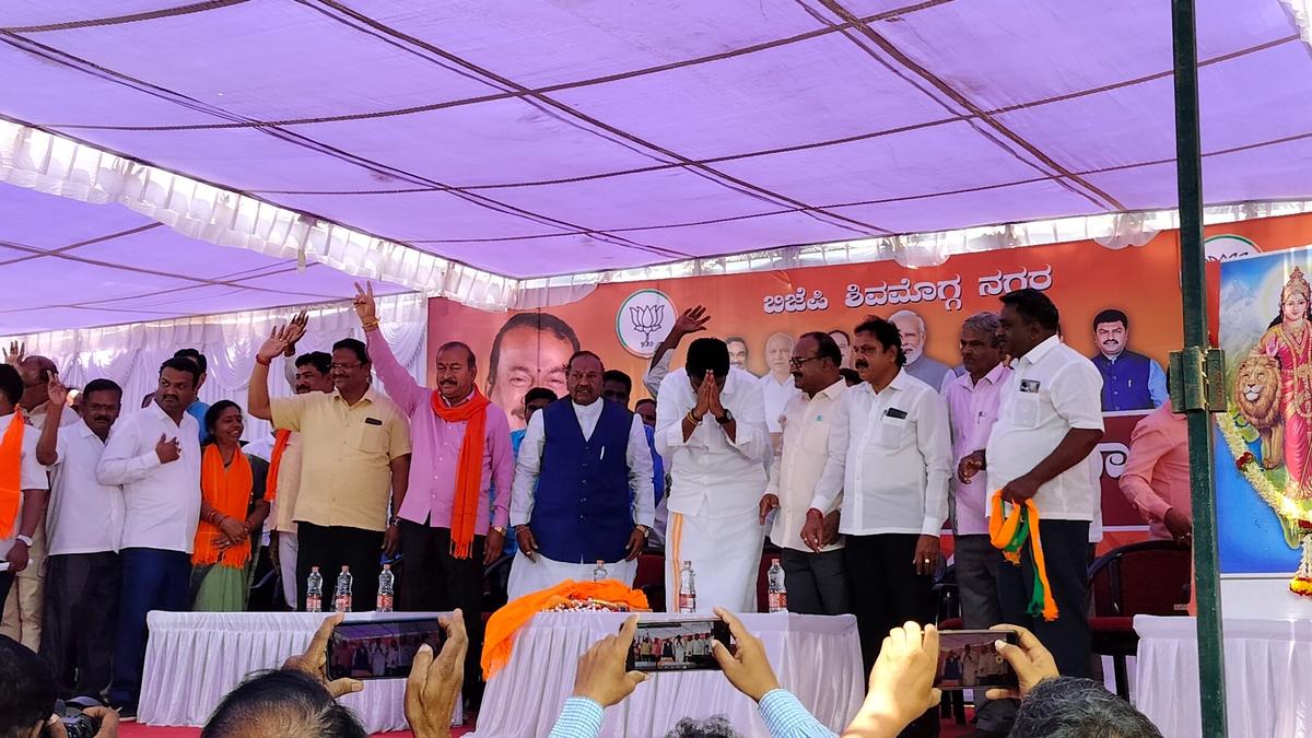 K.S. Eshwarappa to get bigger post, says BJP Tamil Nadu president K. Annamalai