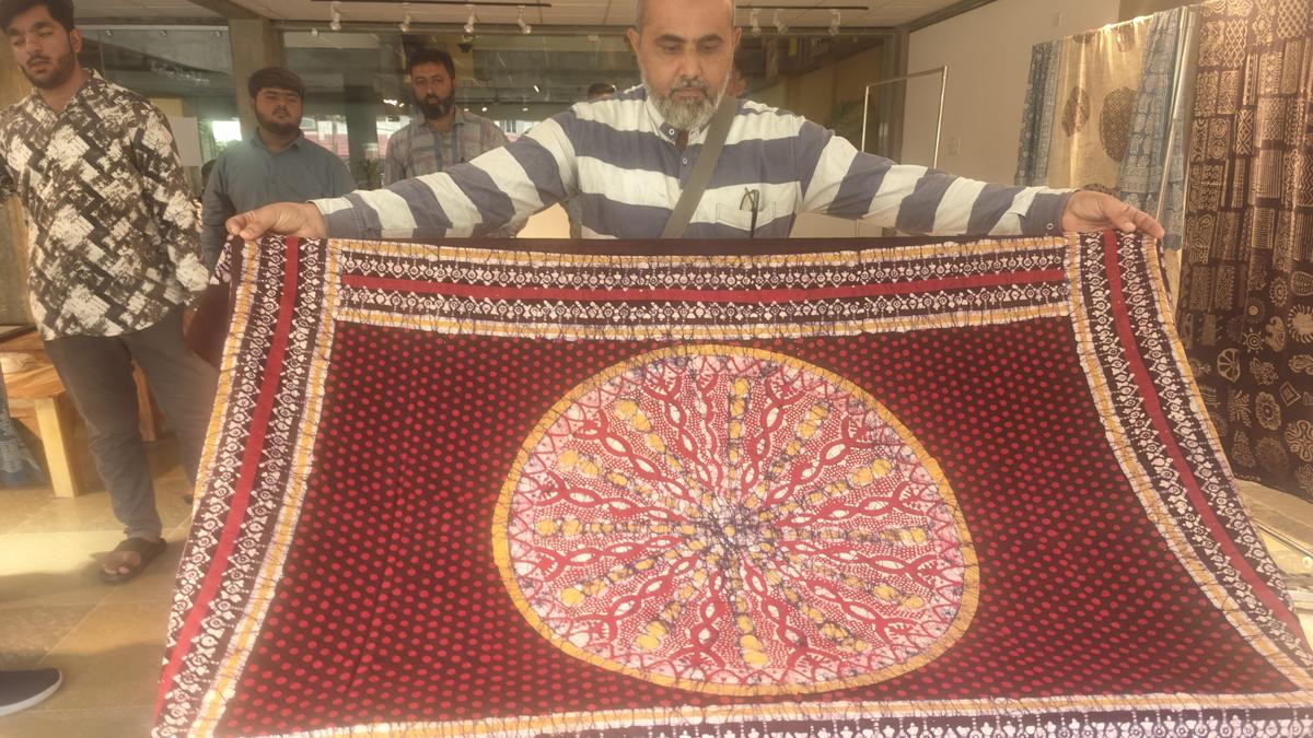 An exhibition in Hyderabad by Khamir showcases batik craft of Kutch with a touch of modernity