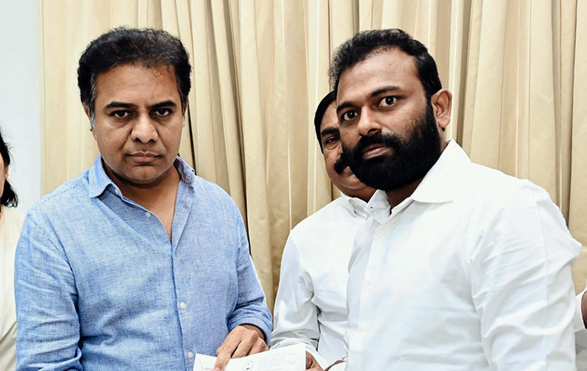 KTR lays foundation for several development programmes in Kukatpally Zone