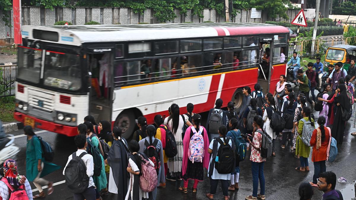 RTC bus overturns in Telangana’s Gadwal, 20 injured; driver taken into custody