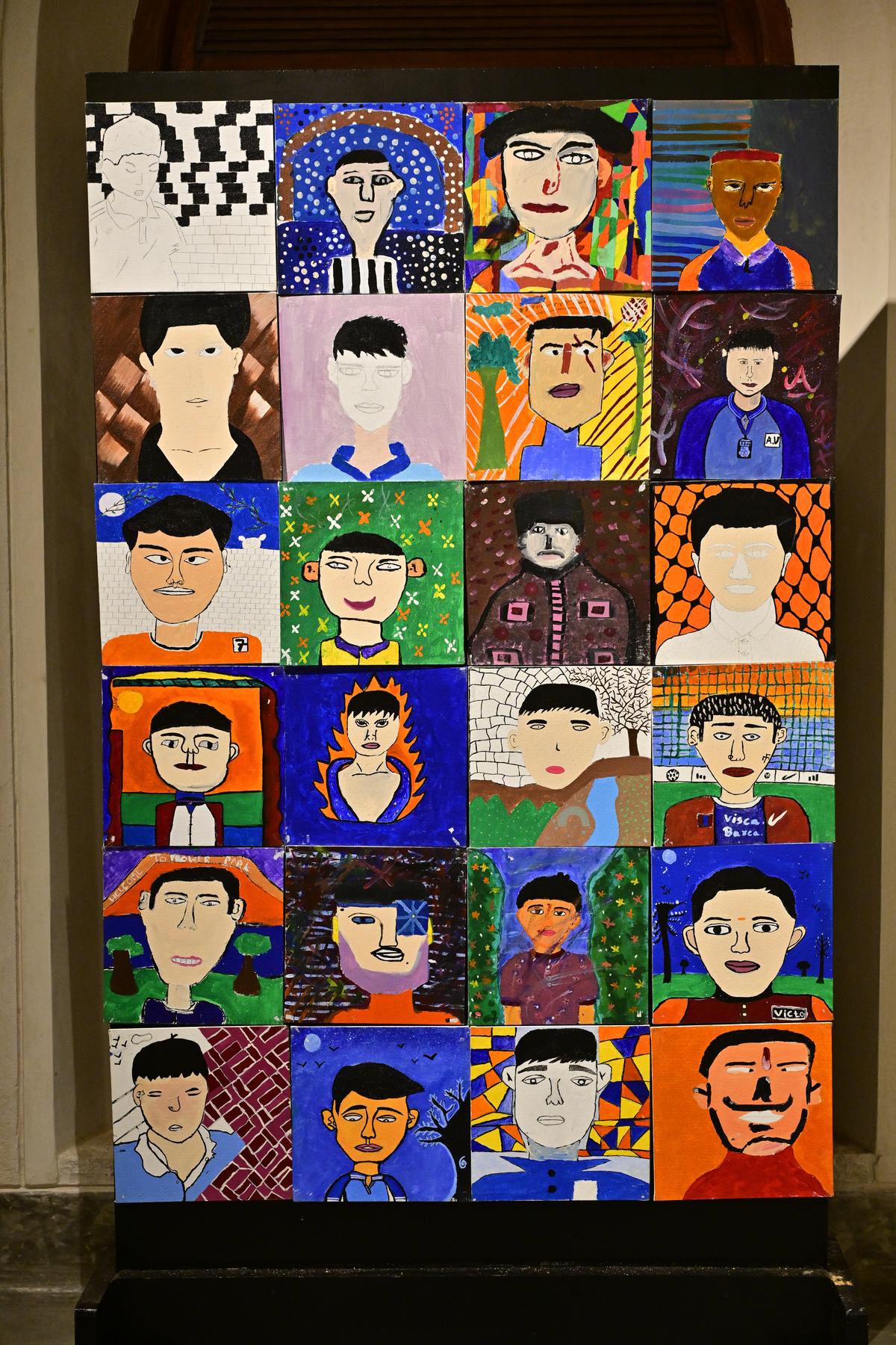 From Expanding Imaginations, an art exhibition by the students of RBANM’s school