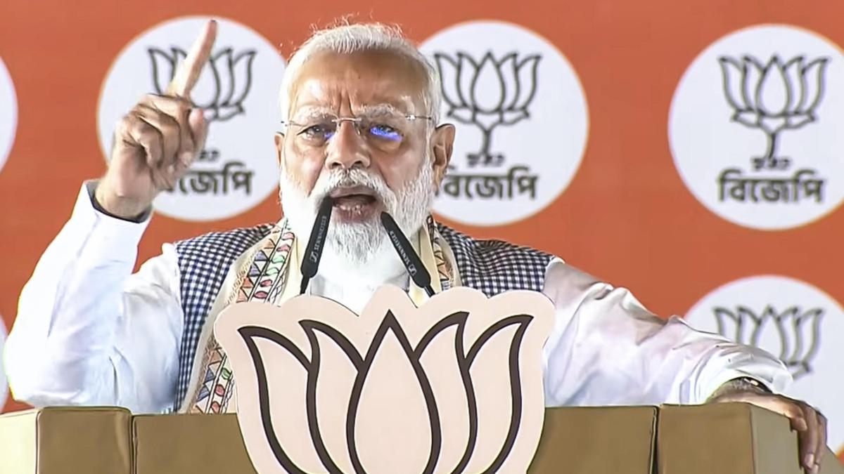 Gherao of judicial officers a reflection of Trinamool’s ‘maha jungle raj’, says Modi