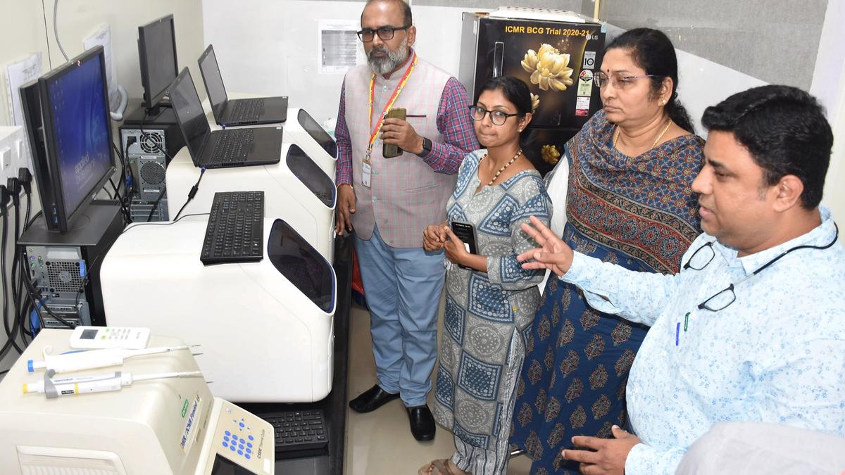 DHO, others inspect COVID-19 testing facilities at K.R. hospital  