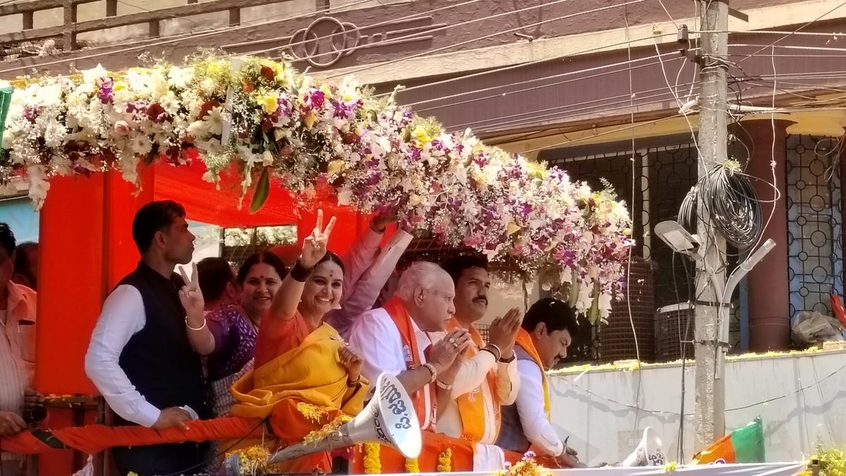 Shikaripur: Yediyurappa appeals for his son’s victory with a huge margin