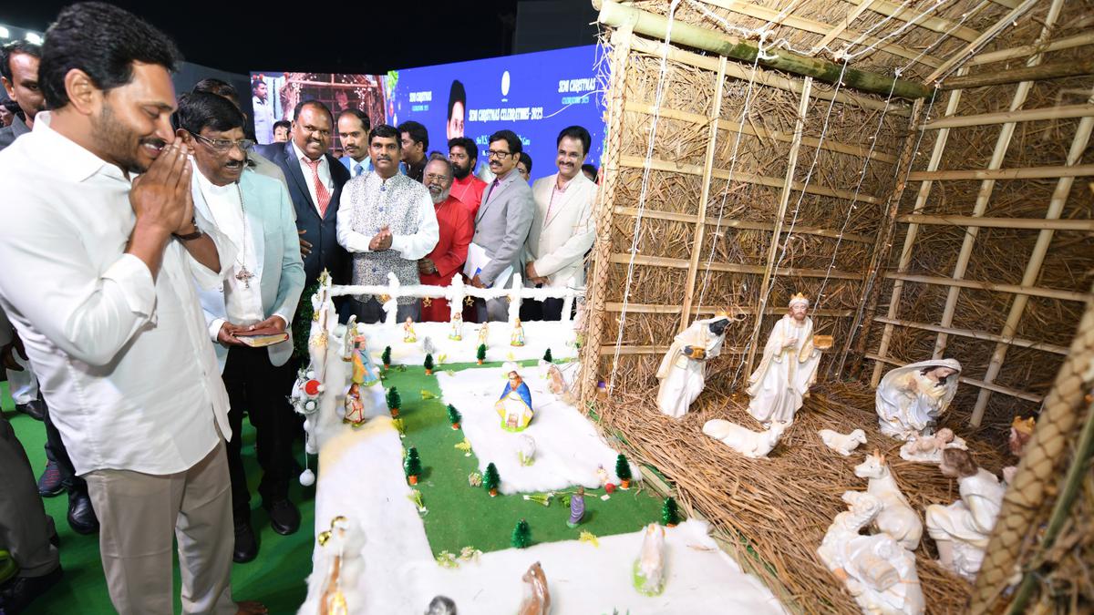 CM Jagan participates in semi Christmas celebrations