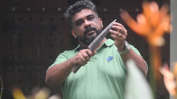 Kerala-based Jesudas Puthamana makes 13 kinds of personalised Japanese kitchen knives