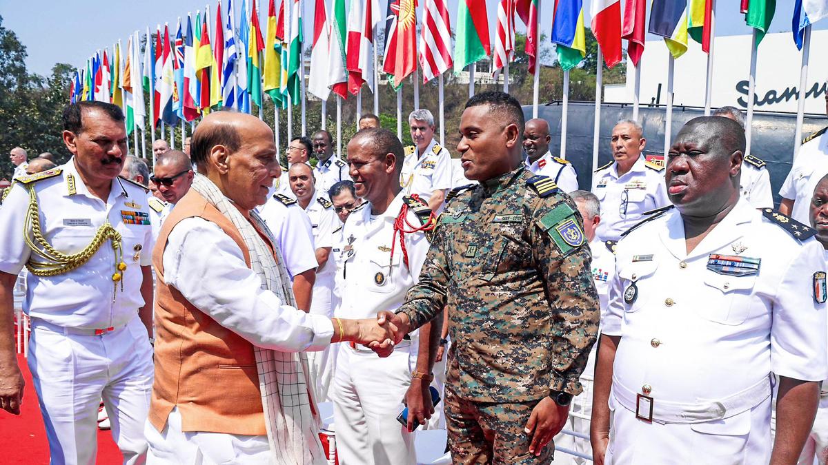 MILAN 2026: Rajnath calls for mutual trust among navies to tackle complex challenges at sea