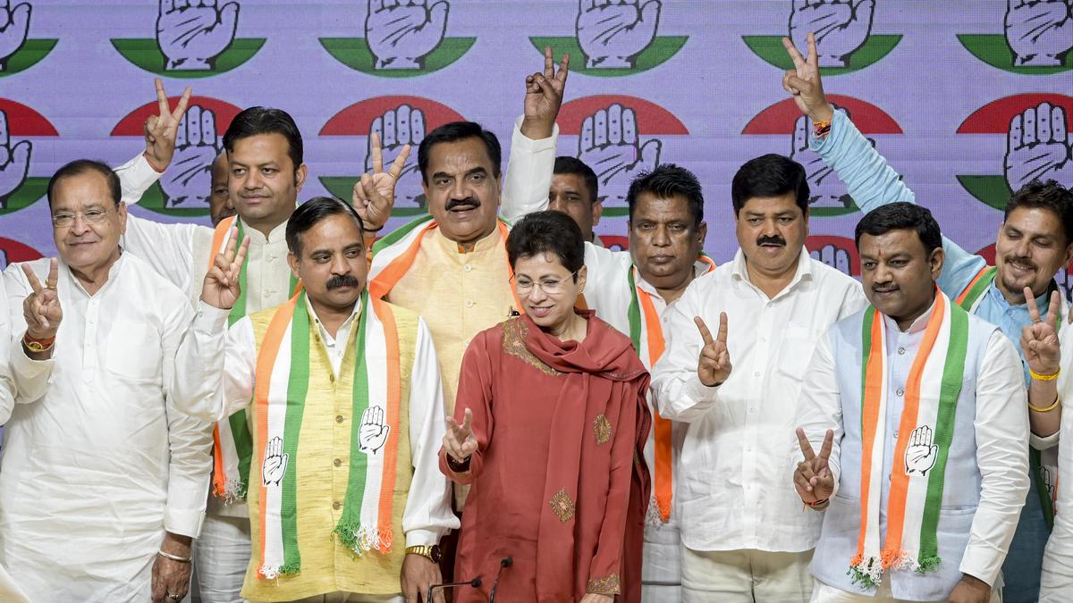Six leaders from Uttarakhand BJP join Congress as party steps up attack on Dhami-led government