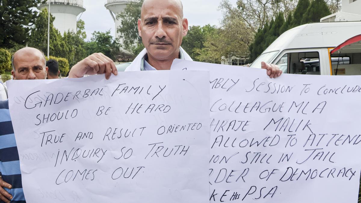 Uproar in J&K Assembly over Ganderbal encounter; Speaker says time-bound probe ordered by L-G