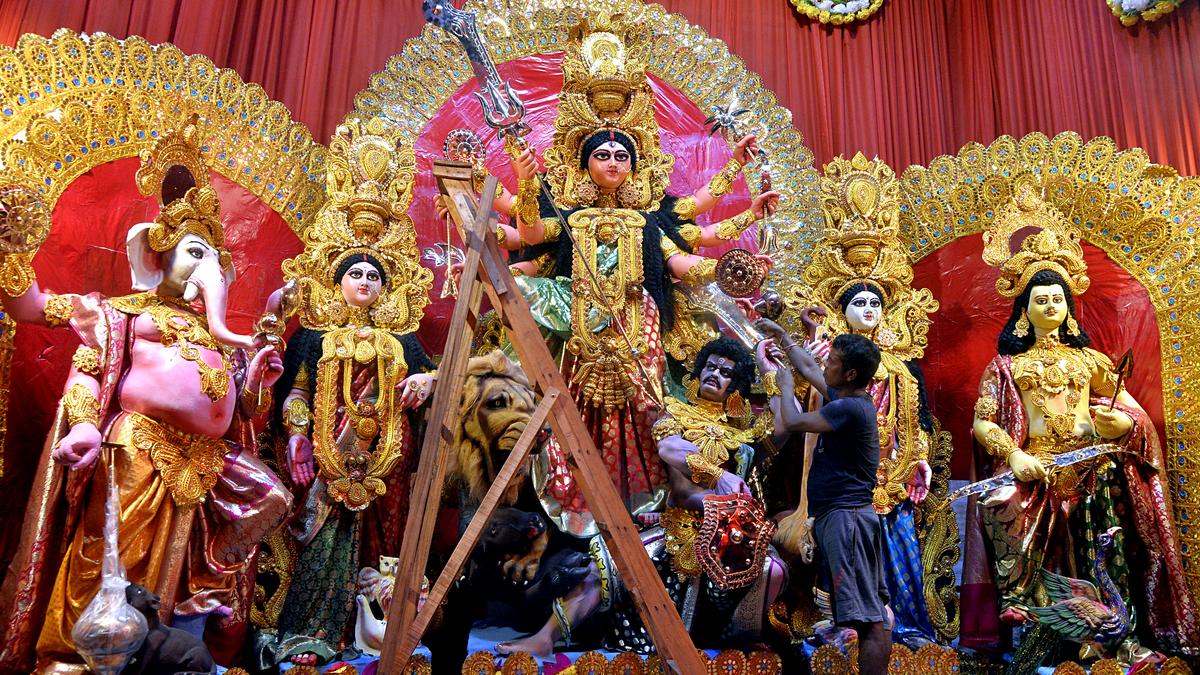 Kolkata’s Sreebhumi Durga Puja recreates Tirupati temple; to distribute one lakh ‘pure ghee’ laddus