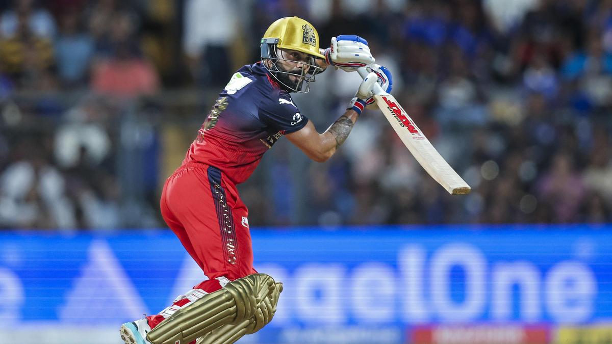 IPL 2026 MI vs RCB | Salt, Kohli, Patidar fifties power RCB to 240/4 against MI