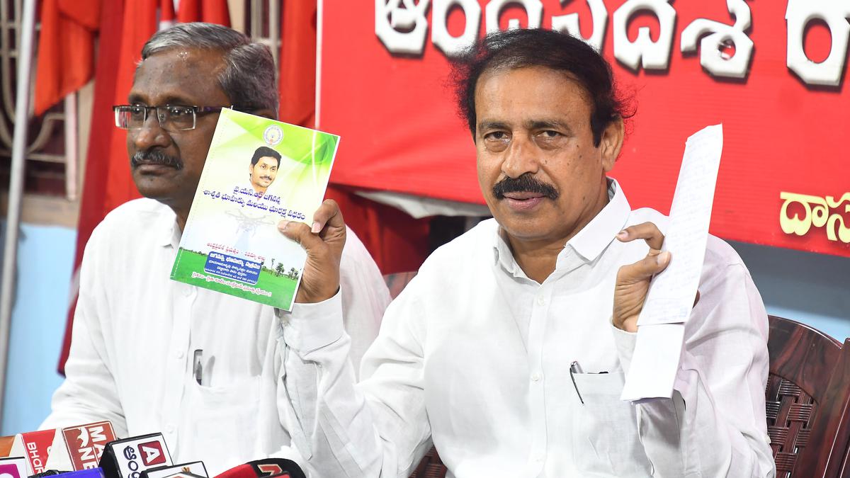 YSRCP government must clear the air on VSP privatisation, says CPI