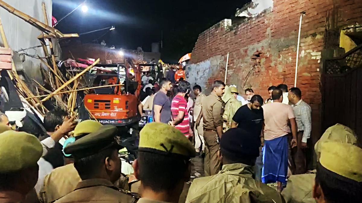 Three killed, seven feared trapped after house collapses in Uttar Pradesh’s Meerut