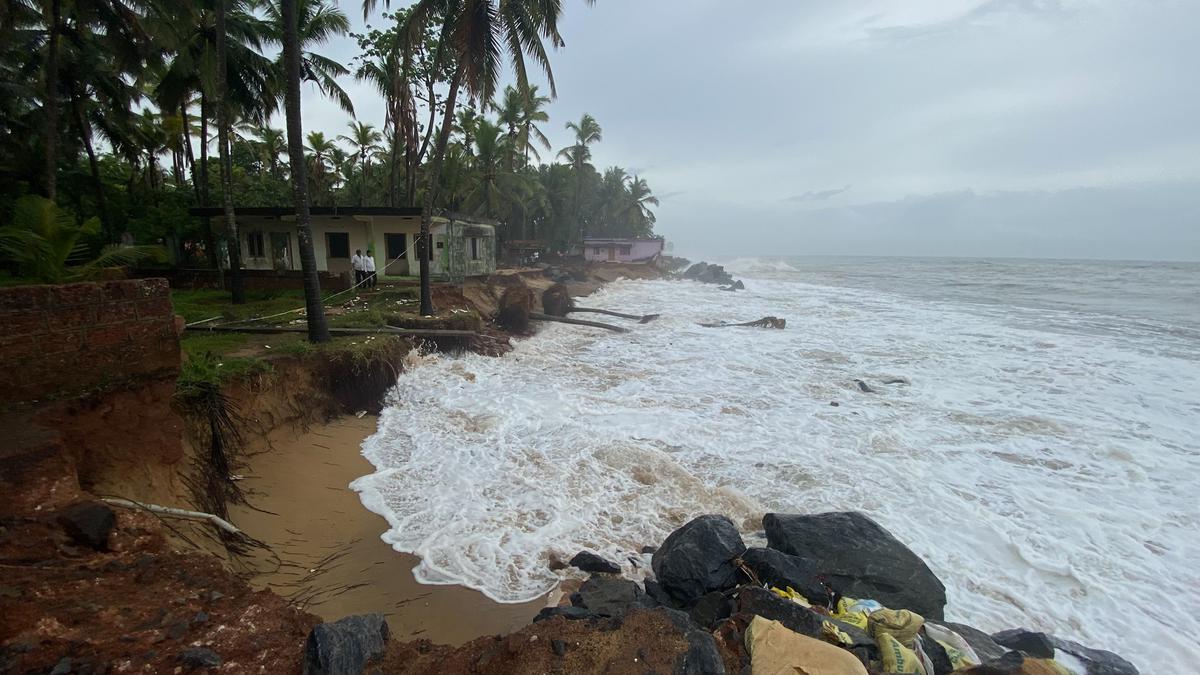 Dakshina Kannada DC seeks ₹59.5 lakh for immediate sea erosion prevention works