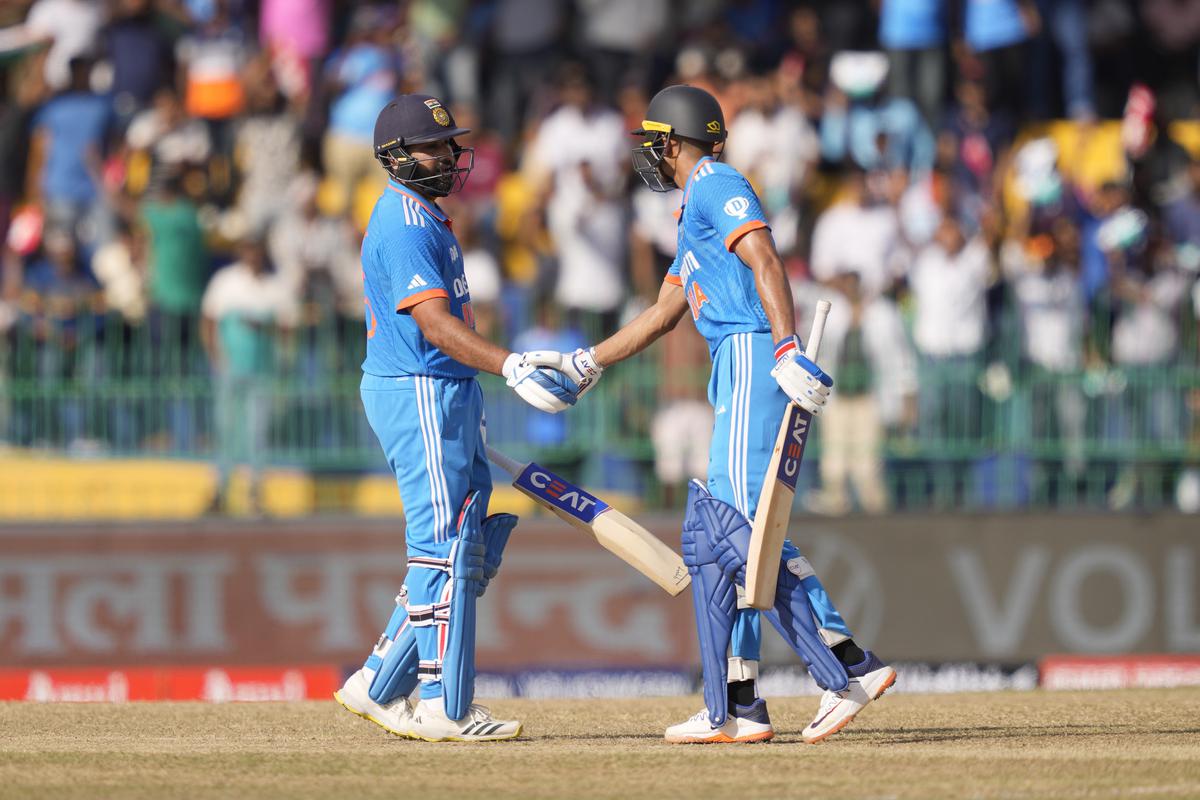 Both Shubman Gill (58) and Rohit Sharma (56) departed after scoring half-centuries against Pakistan during the Asia Cup match in Colombo, Sri Lanka, on September 10, 2023.