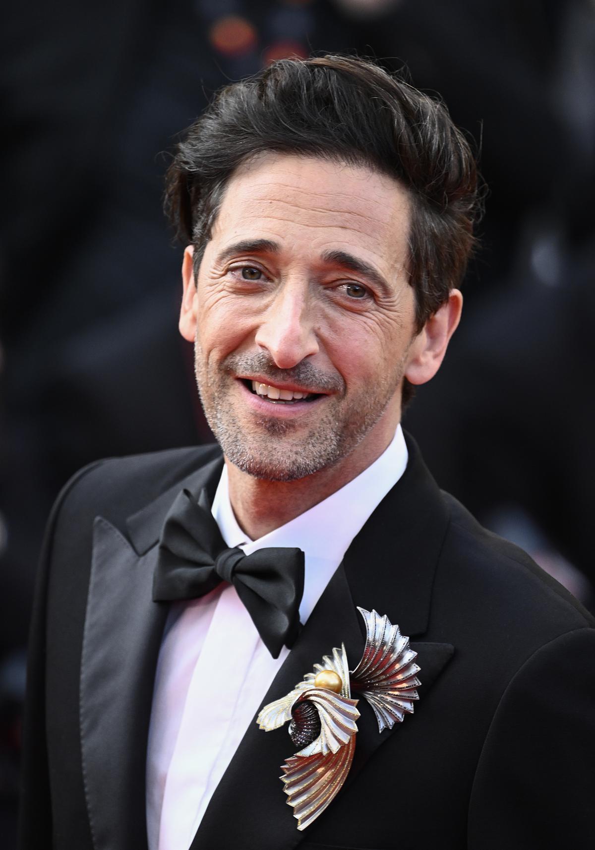 Adrien Brody attends the Asteroid City red carpet