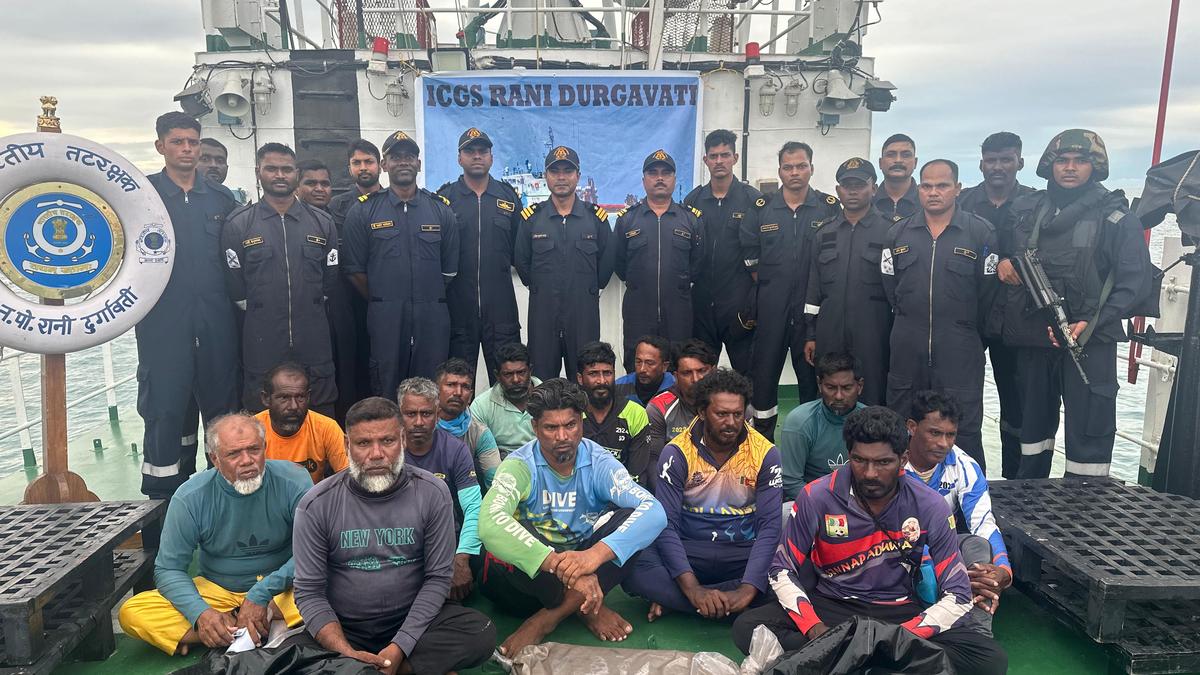 14 Sri Lankan fishermen arrested by Indian Navy