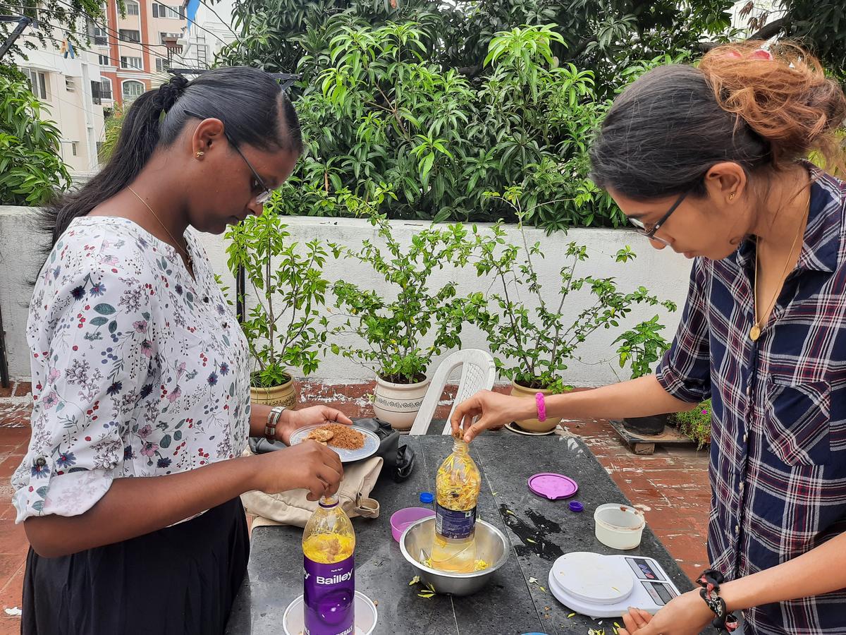 Neeraja Arjun (right) of The Canopy Tales. Photo: Special arrangement