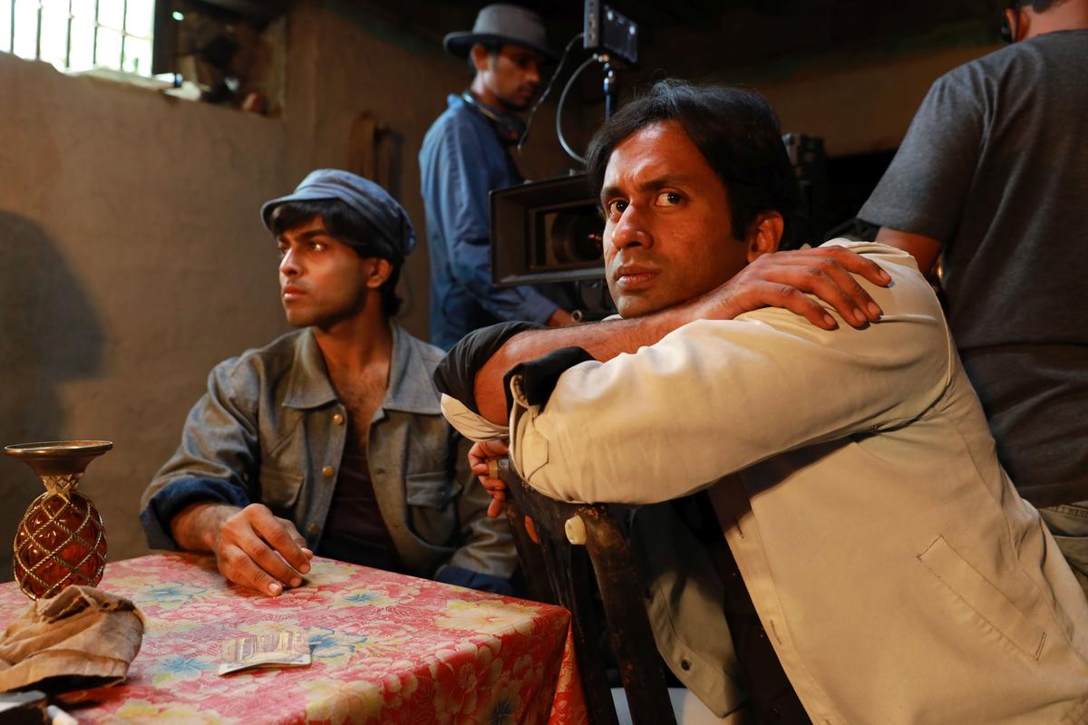 Abhinav in a still from Superboys of Malegaon