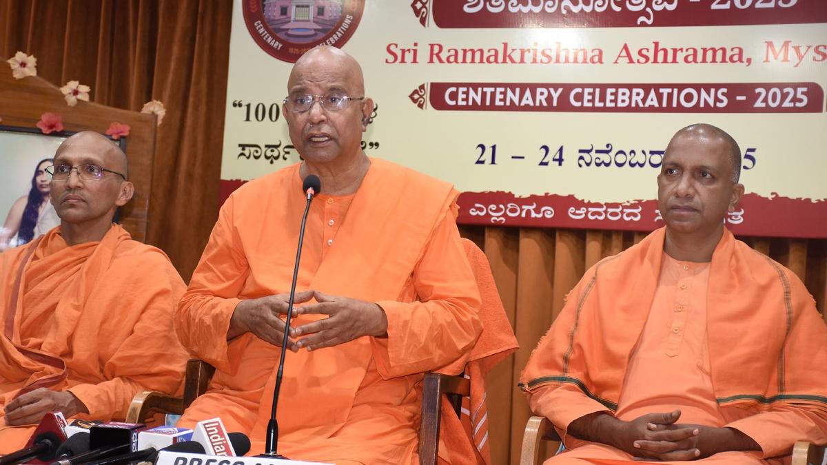 CM to inaugurate centenary celebrations of Sri Ramakrishna Ashram in Mysuru