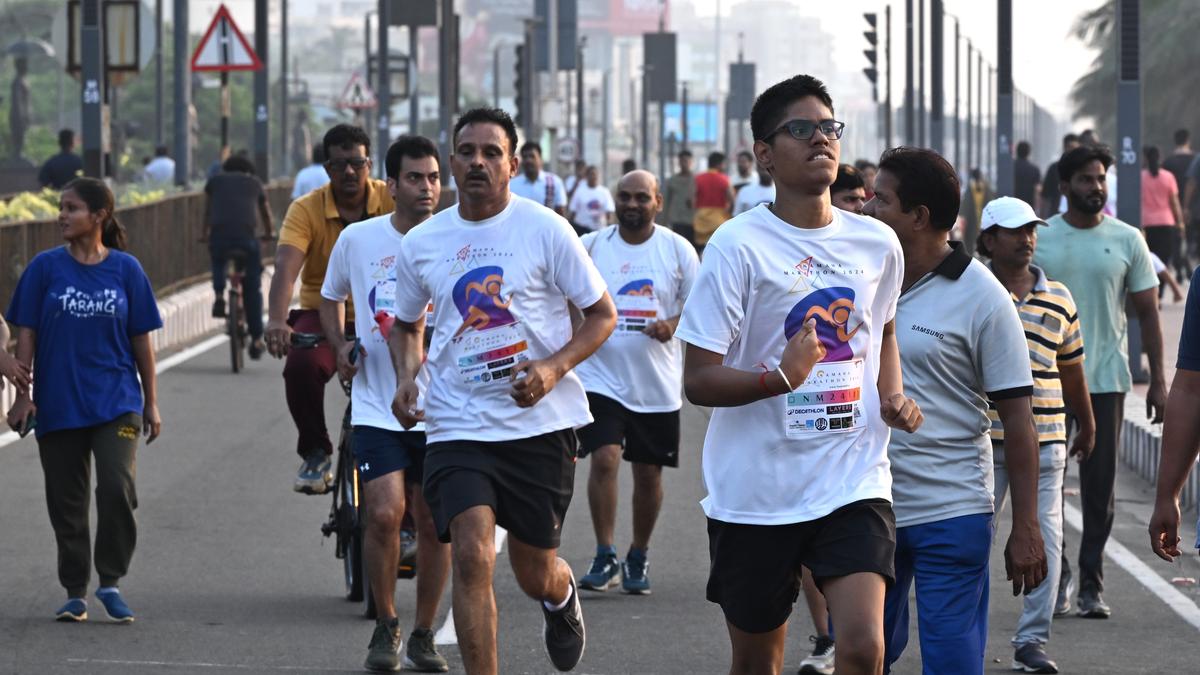 Over 800 participate in Namaha Academy marathon in Visakhapatnam