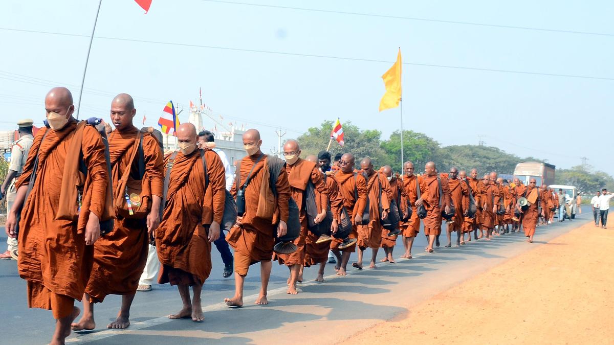 Third Dhamma Padayatra to reach Hyderabad today; monks to be welcomed at Ambedkar statue