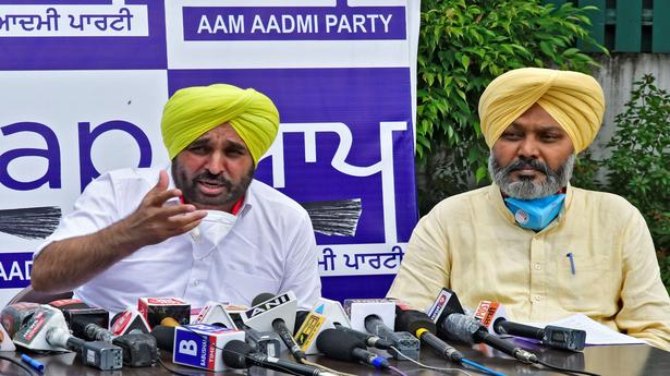 AAP says BJP ‘offering money’ to MLAs in Punjab; police files FIR