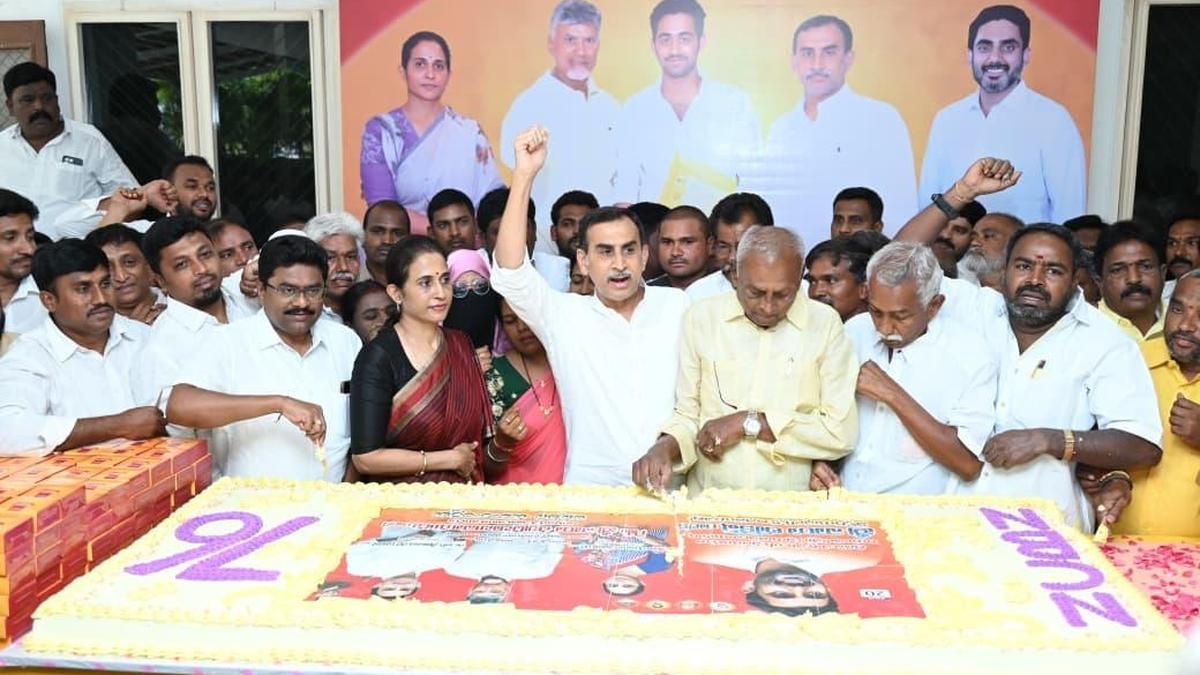 TDP celebrates Naidu’s 76th birthday in Kadapa