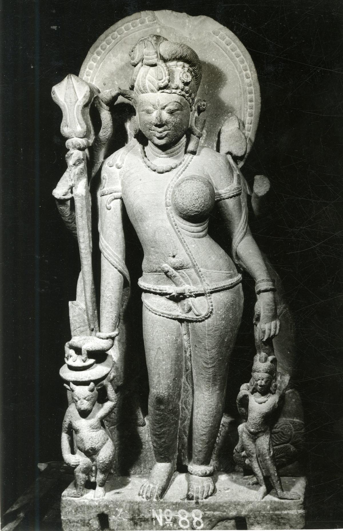 An Ardhanarishvara idol at Jhalawar in Rajasthan