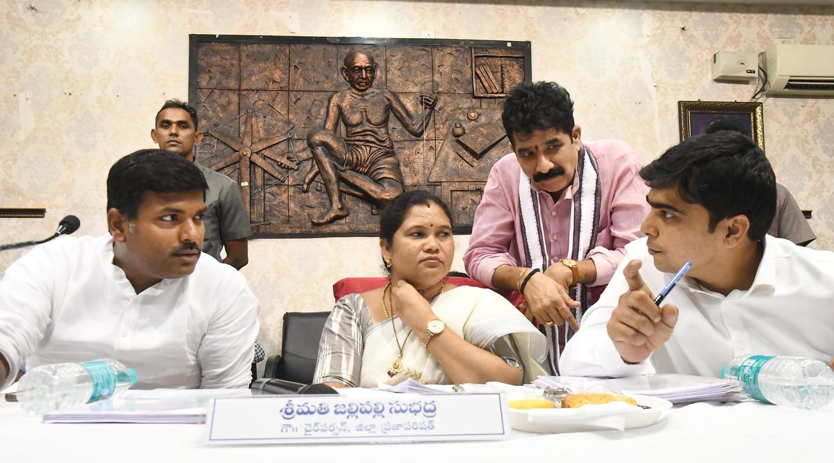 Andhra Pradesh: mid-day meal scheme is not being properly implemented in Agency areas of ASR district, several MPTC members complain at Visakhapatnam ZP meet