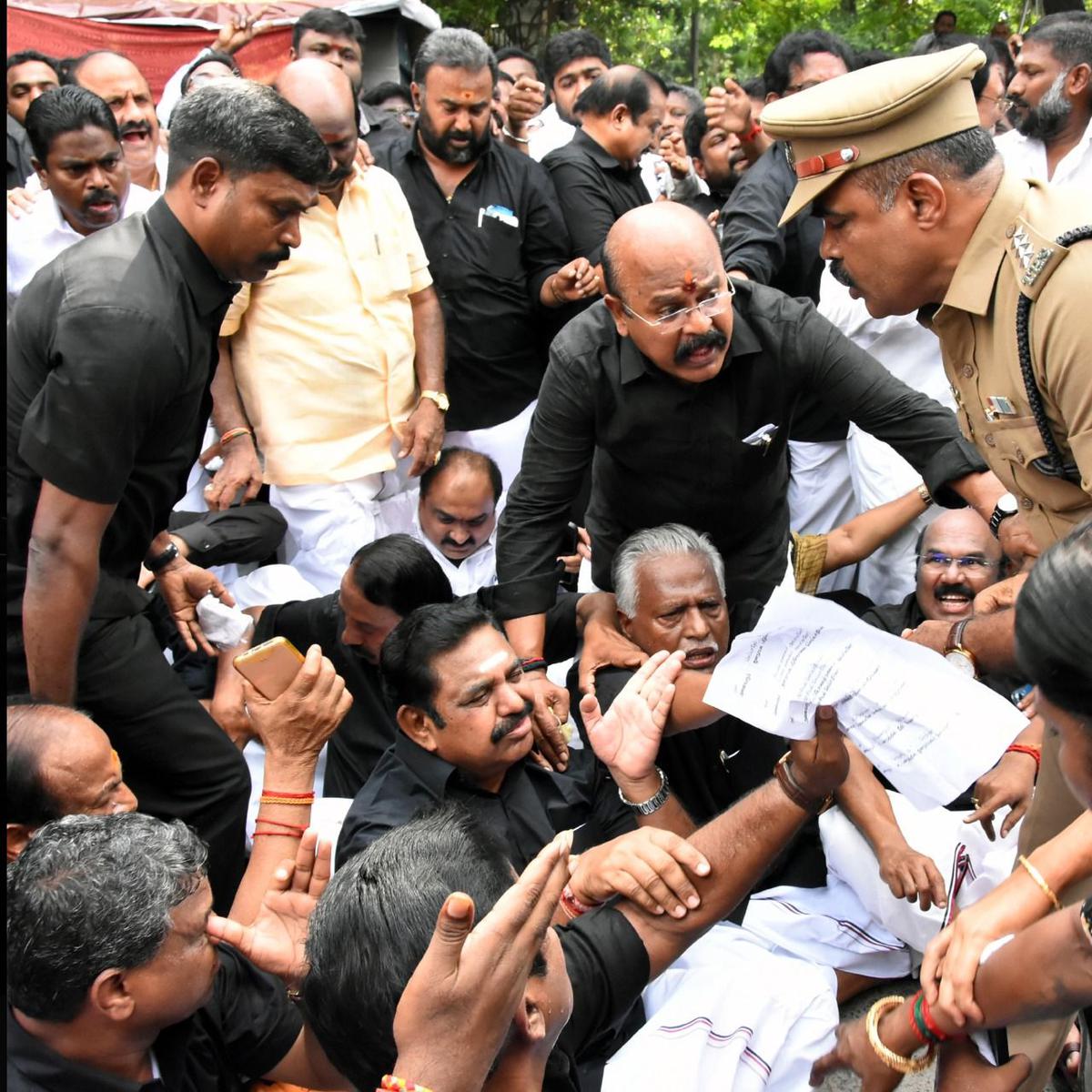 AIADMK leader Edappadi Palaniswami arrested in Chennai for attempting to stage protest