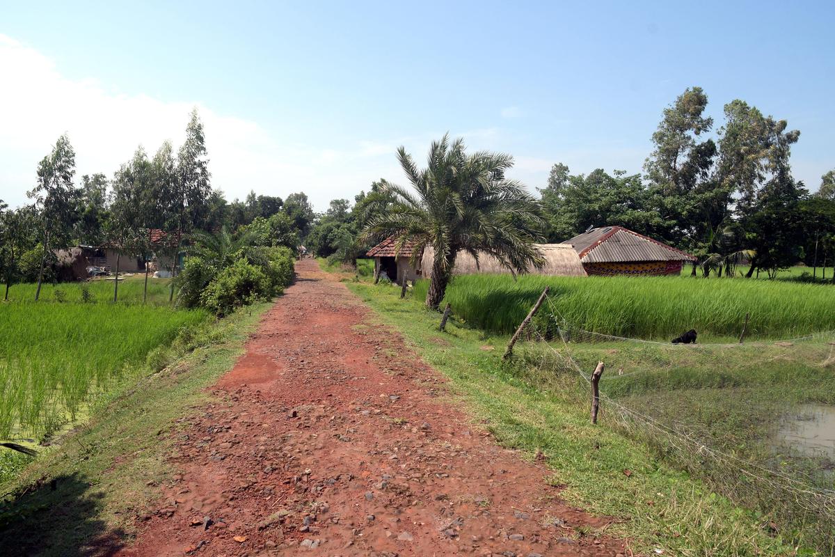 A view of the Ghoramara Island, more than 100 km from Kolkata, in the Sundarban area of the Bay of Bengal. File