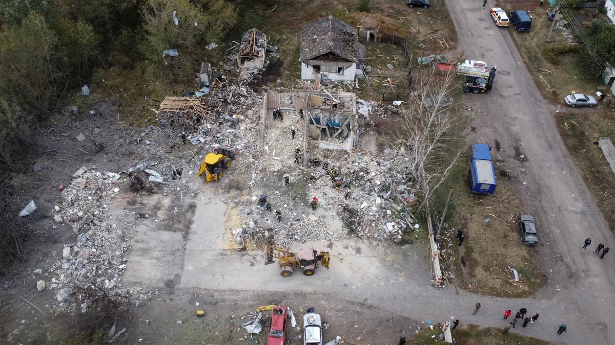 Russian missile attack in eastern Ukraine kills a 10-year-old boy and his grandmother