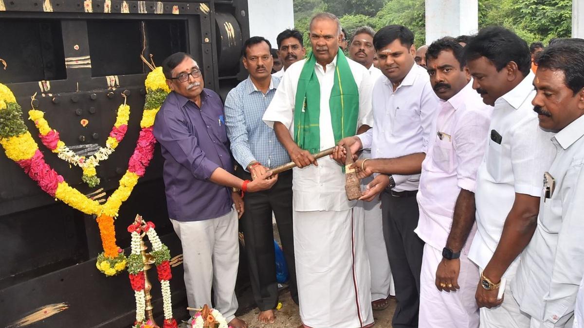 Water released from Manimuthar dam for ‘pisanam’ paddy cultivation