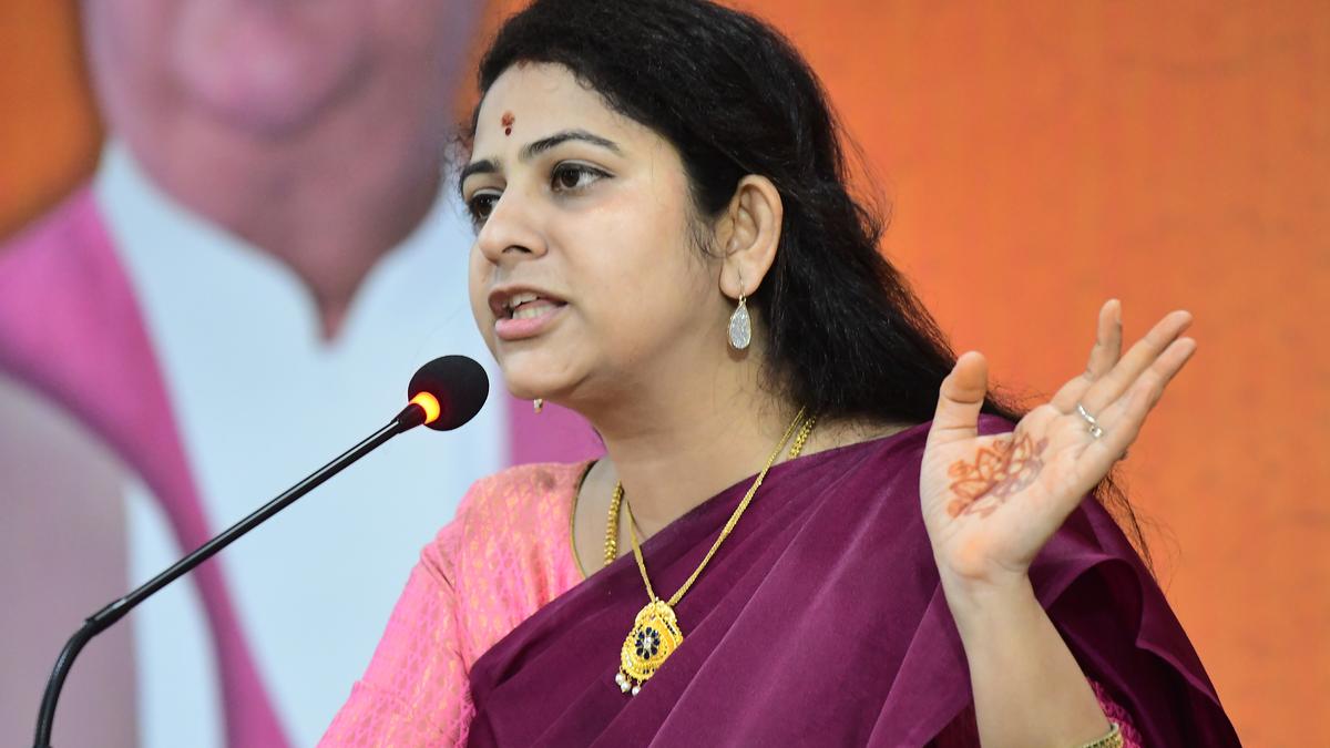 Yamini Sarma appointed as BJP national council member 
