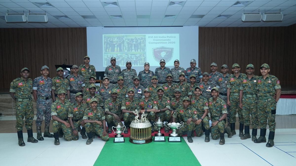 DGP visits Greyhounds Campus, lauds personnel for their AIPCC performances