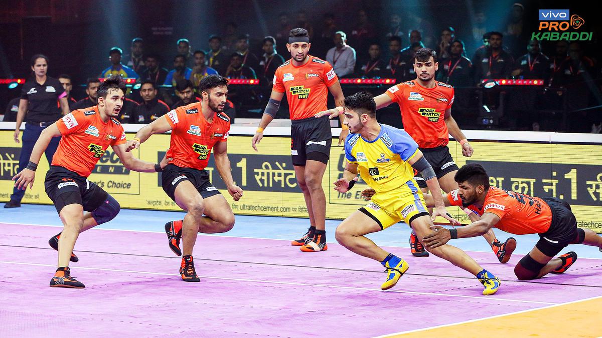 Pro Kabaddi League: Sagar, Pawar star as Tamil Thalaivas beat U Mumba in